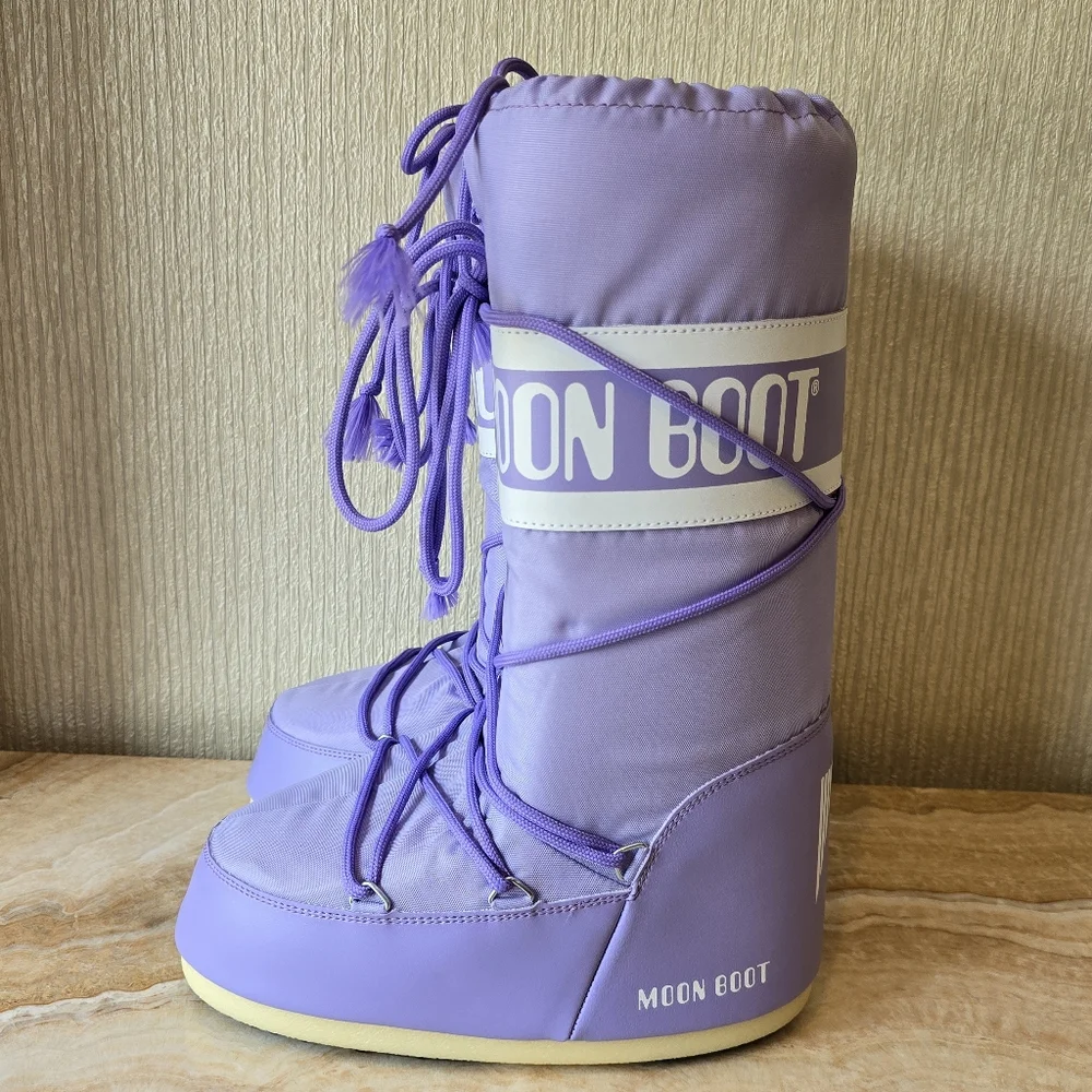 Moon Boots Icon Snow Boot Lilac - Purple Moon Boot - Picture 9 of 12
